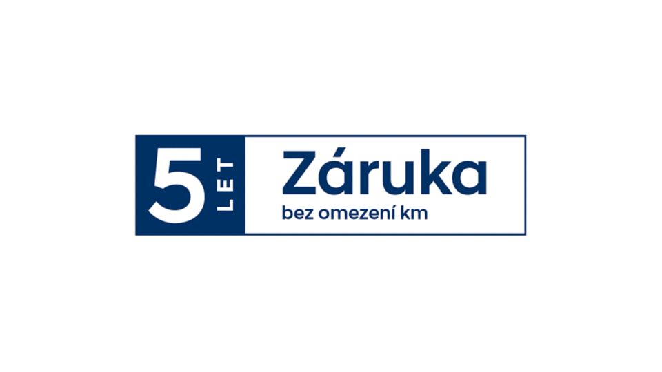 Záruka 5 let bez omezení kilometrů